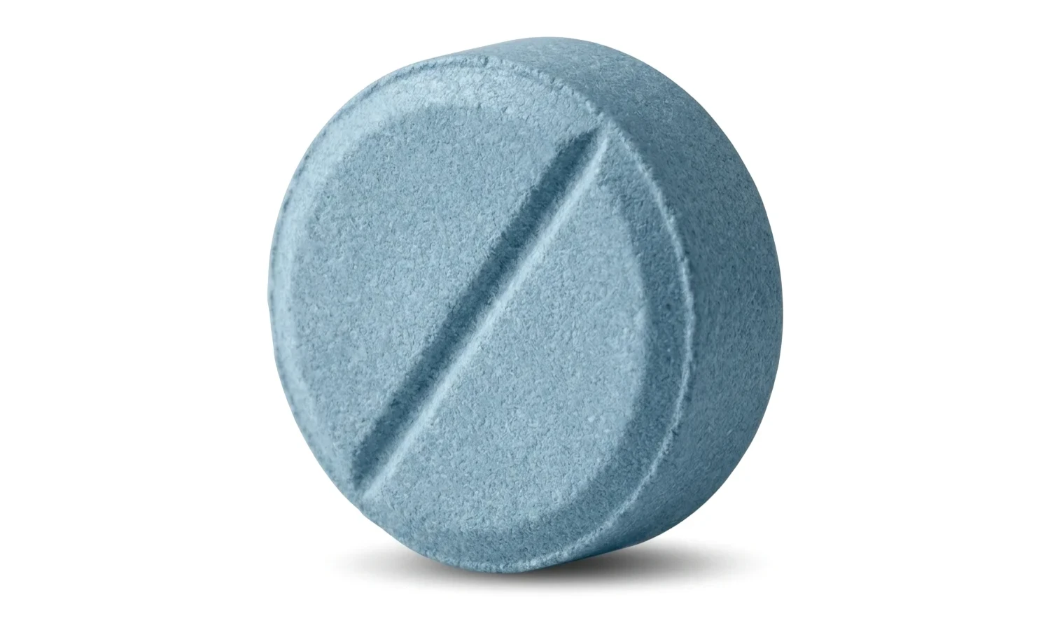 Blaues 1BP-LSD Micropellet 400mcg mit Bruchkerbe - Foto: 5:3 Format