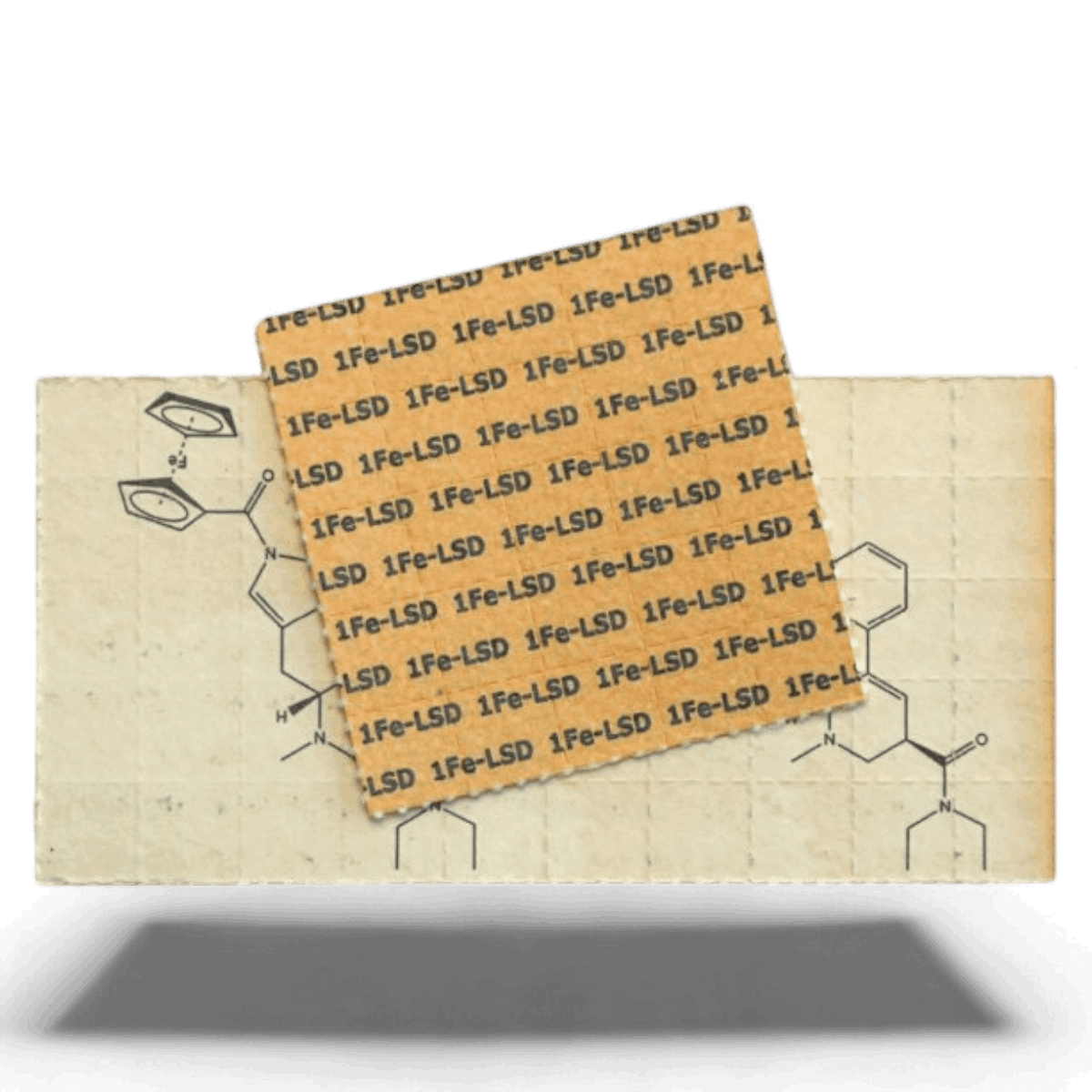 75x 1Fe-LSD Blotters, 200mcg each, without any envelope