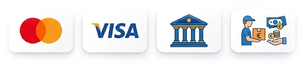 Kreditkarte Bank und Nachnahme sind die Zahlungsarten auf lsd.kaufen